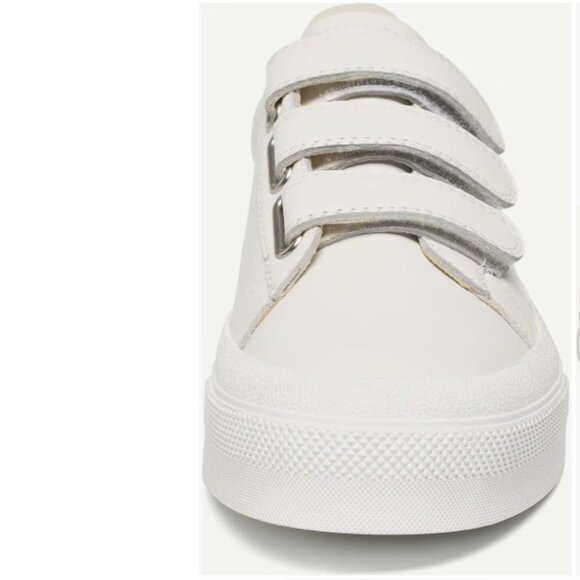 NEW JSLIDES Leather Gennie Sneakers IN white for women 1225 3t7 - Picture 7 of 7